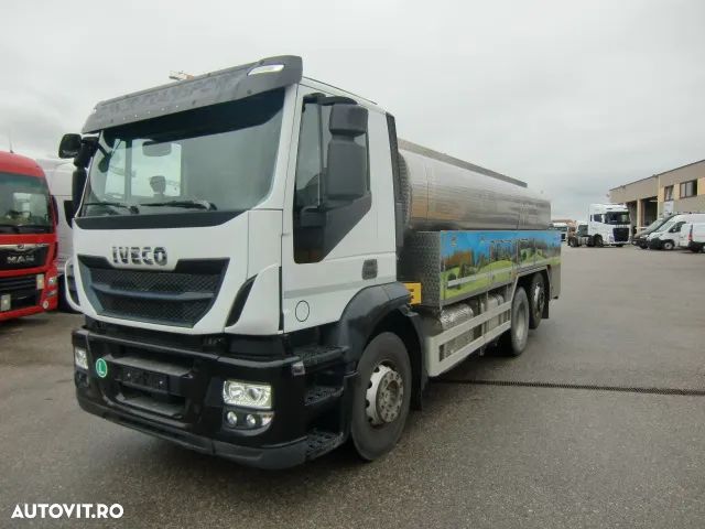 Iveco Stralis, Transport lapte,16.000 l, factura externa
