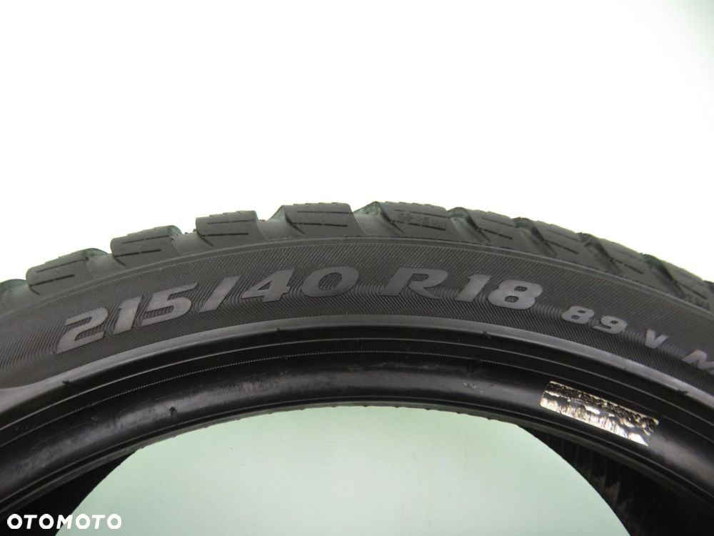 2X 215/40R18 OPONY ZIMOWE Pirelli Sottozero 3 Winter 89V XL - 5