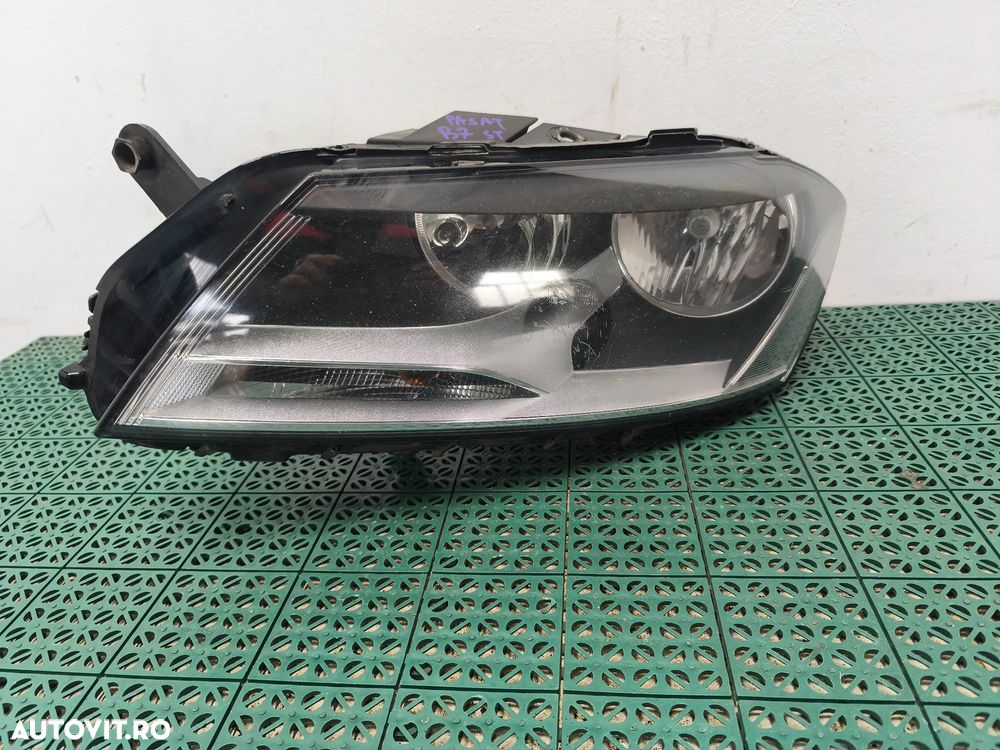 Far stanga  halogen Volkwagen Passat B7 2010-2015 3AC941005 volan dreapta - 1