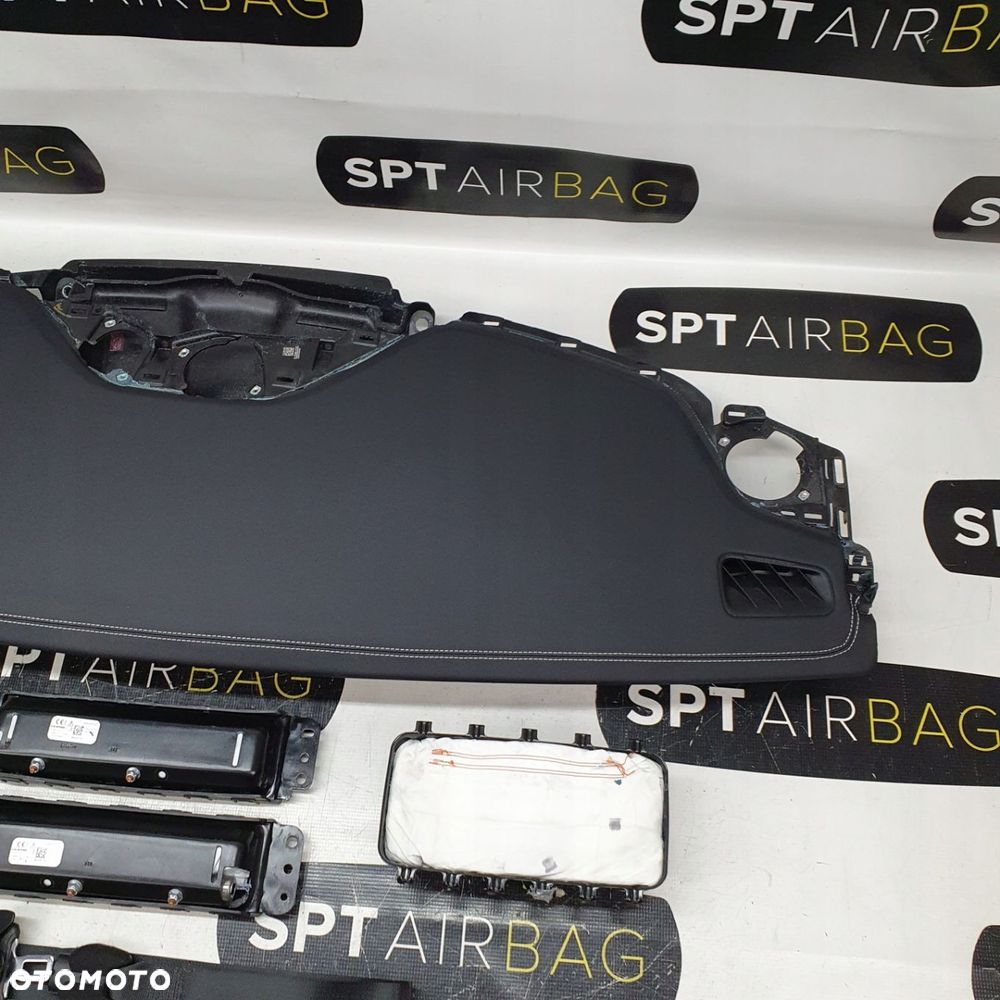JEEP GRAND CHEROKEE WL DESKA ROZDZIELCZA KONSOLA KOKPIT PULPIT PODUSZKI AIRBAG AIR BAG PASY KIT SET - 4
