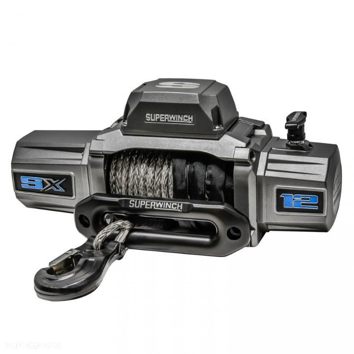 Wyciągarka Elektryczna Superwinch SX12SR 12V Z Liną Syntetyczną - 5