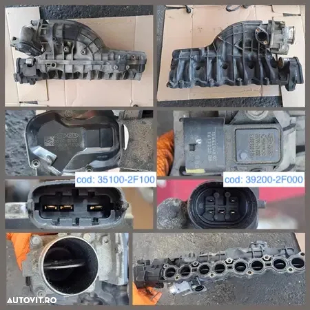 Anexe motor 2.0 crdi D4HA Hyundai ix35 Kia Galerie admisie clapeta acceleratie actuator catalizator fulie compresor EGR alternator electromotor - 2