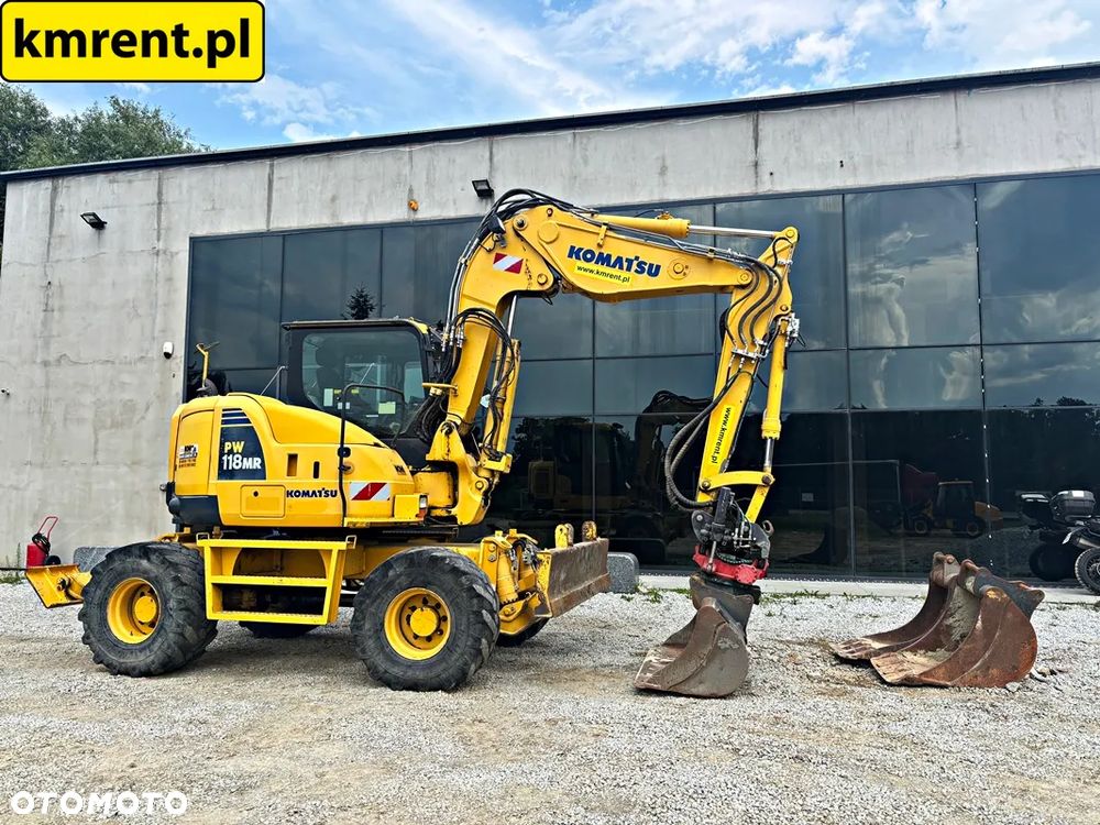 Komatsu PW 118 MR-8 KOPARKA KOŁOWA ROTOTILT 2017R | LIEBHERR A 309, TEREX 42, CAT, HITACHI ZX 140, VOLVO EW 140, 160 - 3