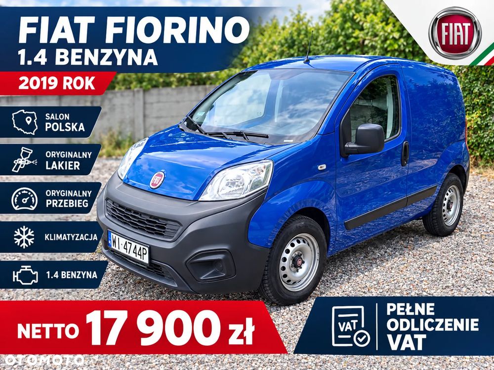 Fiat Fiorino 1.4 Benzyna Klima Bezwypadkowy  Salon Polska - 1