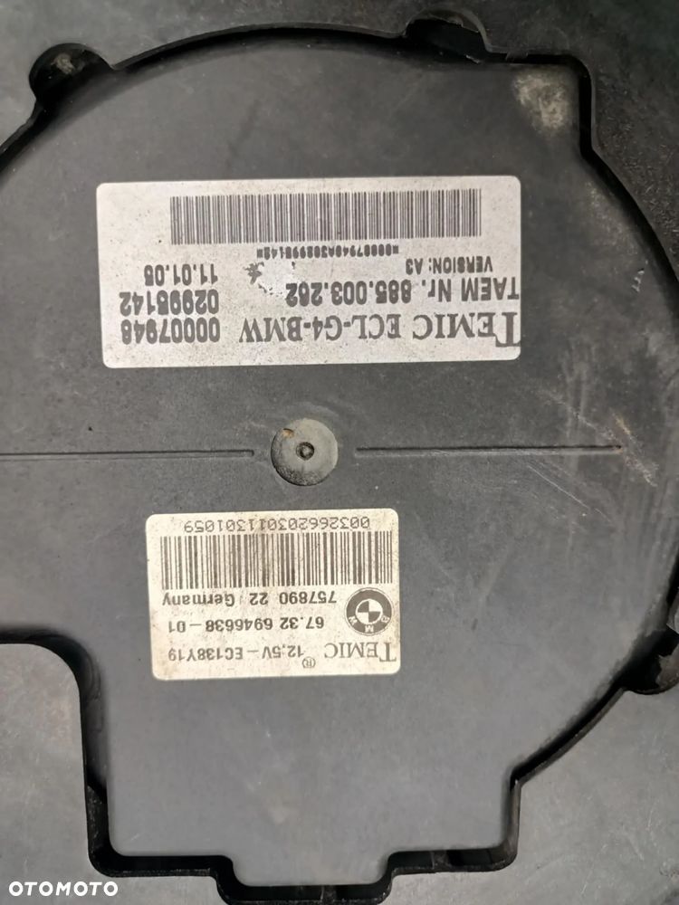 Wentylator chłodnicy klimatyzacji BMW E83 X3 3.0d 6946638 - 2