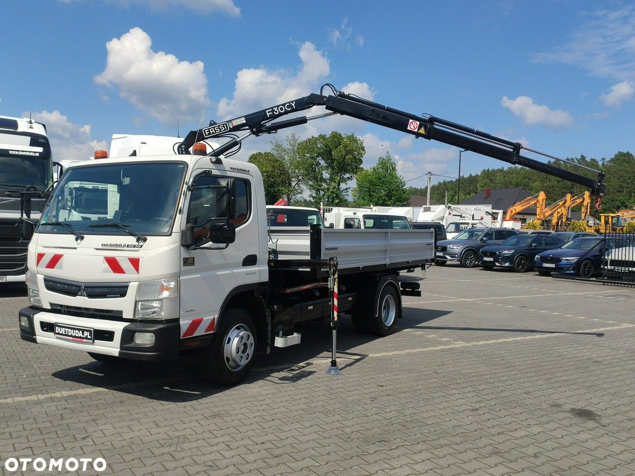 Mitsubishi Canter Fuso 9C18 3.0/180KM Automat, HDS FASSI F30 Wywrotka 3-str - 14