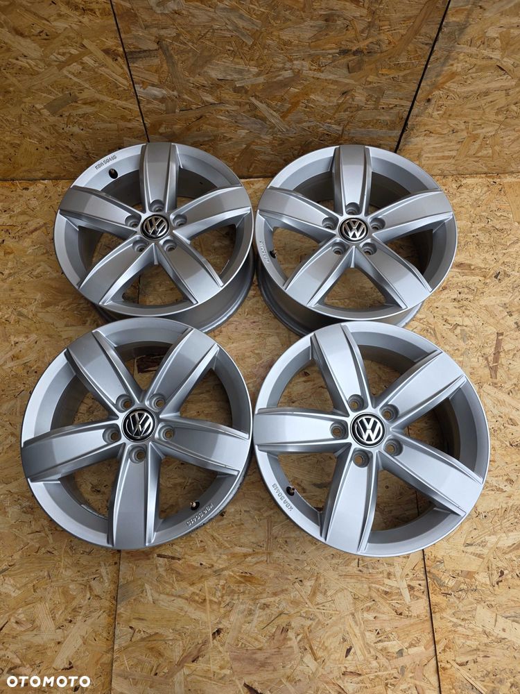 [1389] Felgi aluminiowe 16 cali VW ORYGINALNE et43 5x112 6Jx16H2 T-Roc Golf Caddy - 4