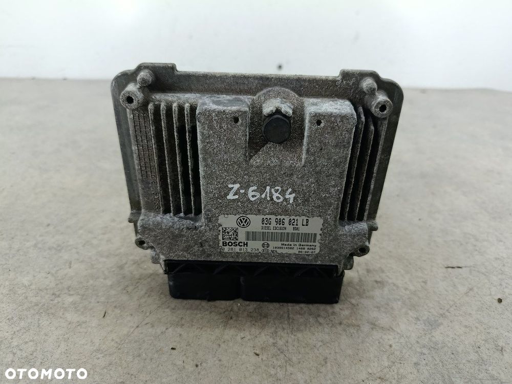 KOMPUTER, STEROWNIK SKODA OCTAVIA II 03G906021LB 0281013238  1.9 TDI 105KM - 1