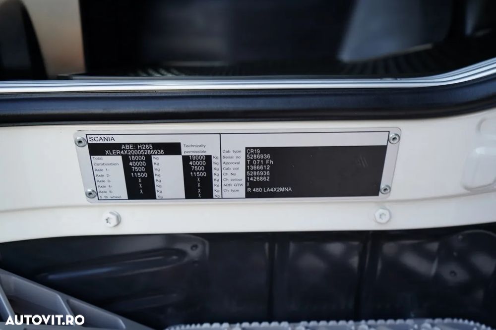 Scania R 480 / RETARDER / MANUAL / JANTE DIN ALIAJ - 31