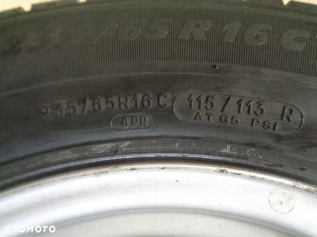4X KOŁA HYUNDAI H350 16 6,5J ET50 6X139,7 MICHELIN 235/65R16 C - 11