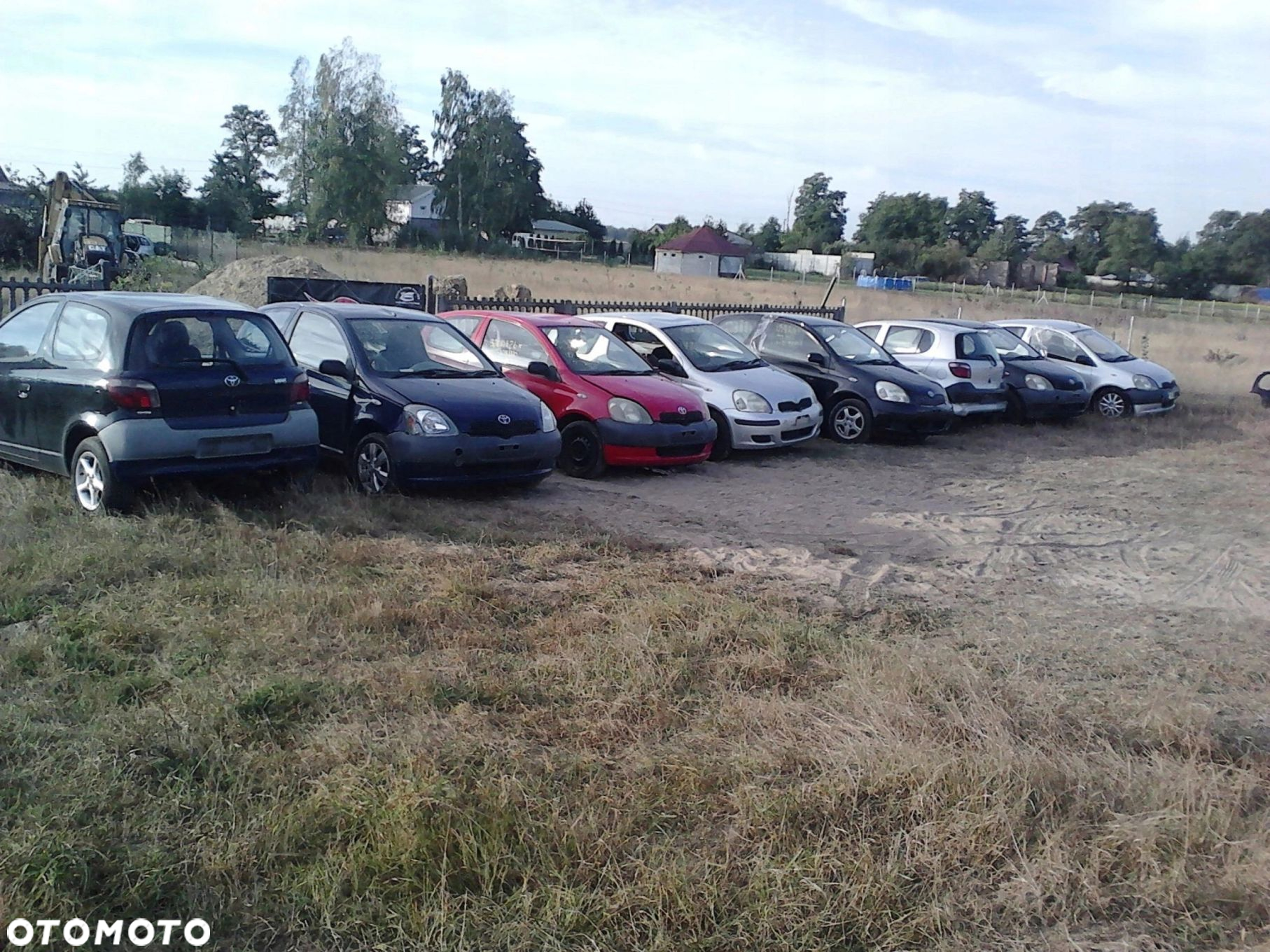 Toyota Yaris I LIFT zderzak tył tylny blacha kompletny - 7