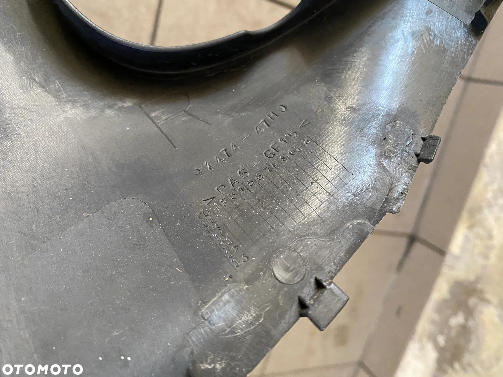 Wypełnienie owiewka plastik prawy Suzuuki GSXR 1000 K9 94474-47H0 - 3