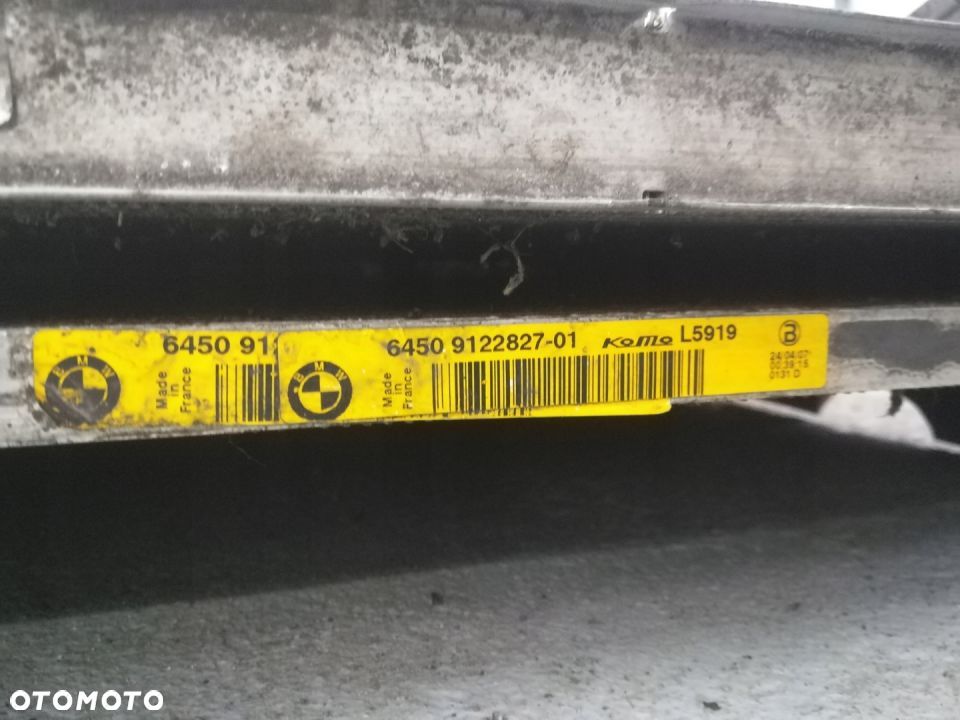 BMW E60 E61 PAS CHŁODNIC INTERCOOLER - 8