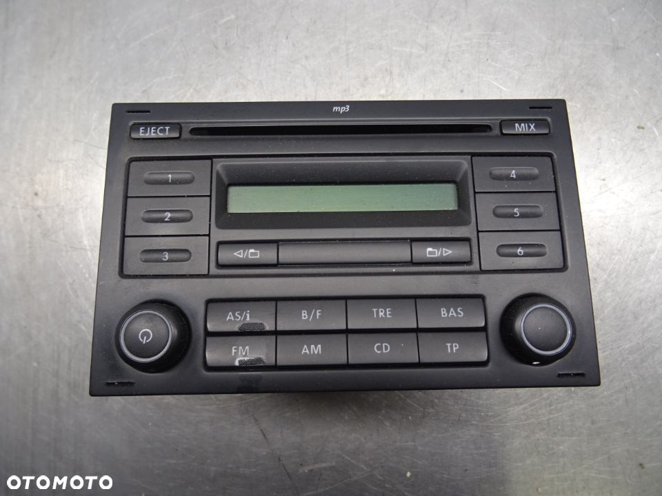 VW POLO IV 9N LIFT HB 3D 05-09 1.2B 64KM RADIO RADIOODTWARZACZ CD 6Q0035152D - 1