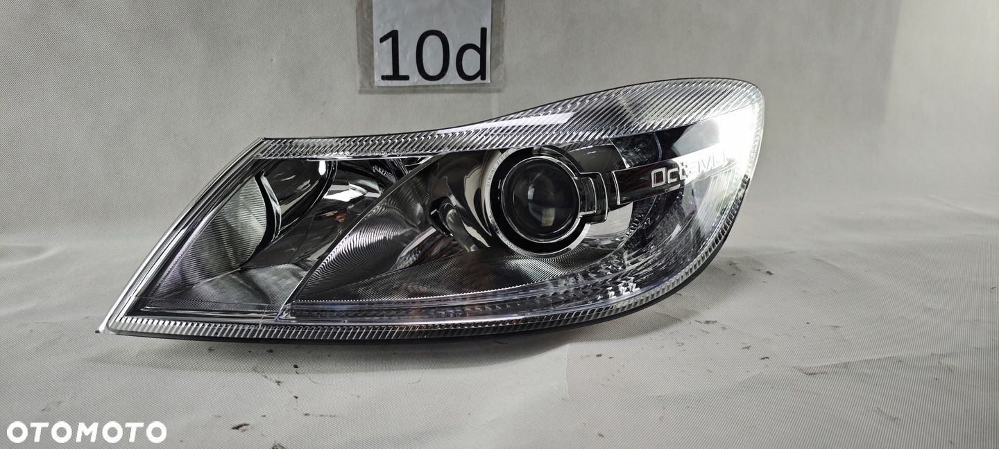SKODA OCTAVIA 1Z1 II LIFT XENON LEWY REFLEKTOR LAMPA LEWA 1Z1941017T - 1