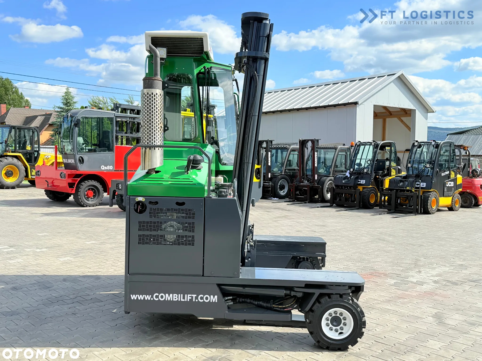 Combilift C3500 / DUPLEX 4100MM / GAS / WYSUWNE WIDŁY / KABINA / OGRZEWANIA + KLIMATYZACJA / JAK NOWY - 7