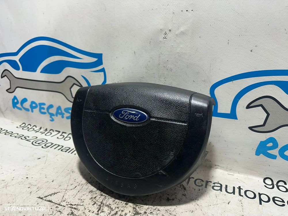 .Airbag Volante Guiador Original Ford Fusion Fiesta MK5 2S6AA042B85 2001 - 2010 - 4