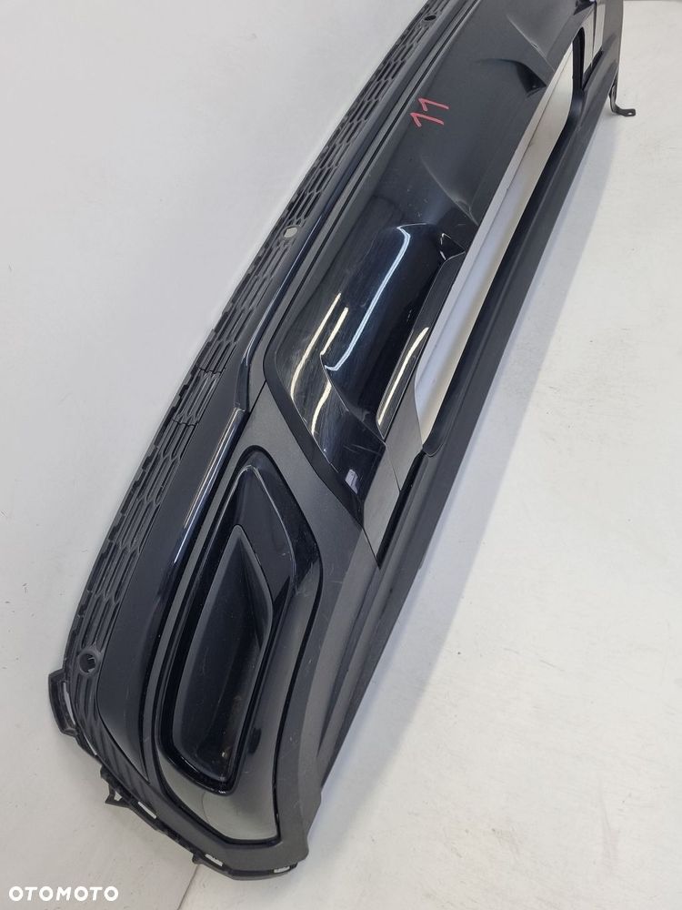 audi q7 ii 4m0 lift s-line spoiler dyfuzor zderzaka tył tylny - 3