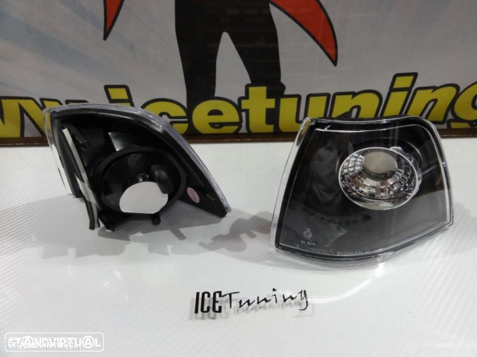 Pisca frontal bmw e36 sedan, touring 4 portas, compact fundo preto c/2 anos de garantia - 8