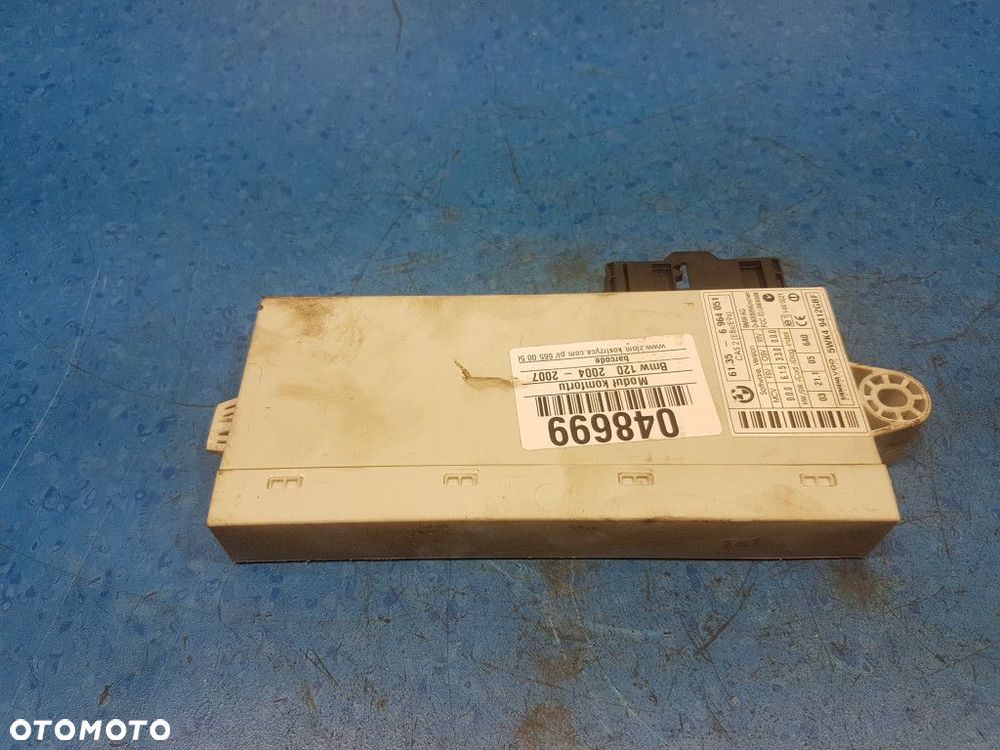 BMW 1 E87 MODUŁ KOMFORTU 6964051 - 5