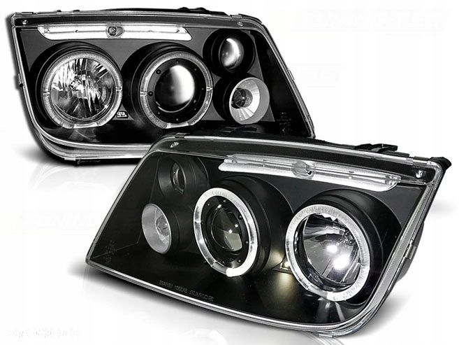 Reflektor Lampa kpl Black Tuning VW Bora 1j 98-05 - 2