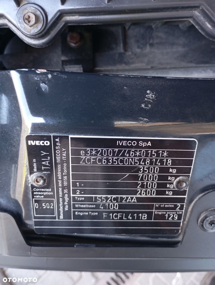 Iveco Daily 50C18 50-180‼️Skrzynia Skrzyniowy Plandeka 10 palet‼️Wysokości rampowa 115 cm do załadunku‼️tył Drzwi‼️Salon Polska‼️I-wł 100% Oryginał - 11