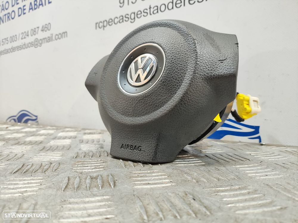 Airbag Volante Condutor Original Volkswagen Polo 6R 6C 6R0880201D - 3