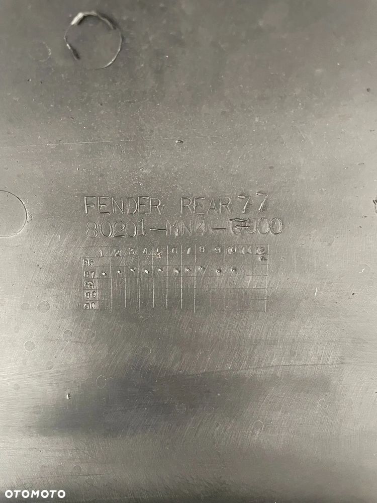 błotnik tył osłona łańcucha napędowego Honda CBR 500F (nr1401) - 8