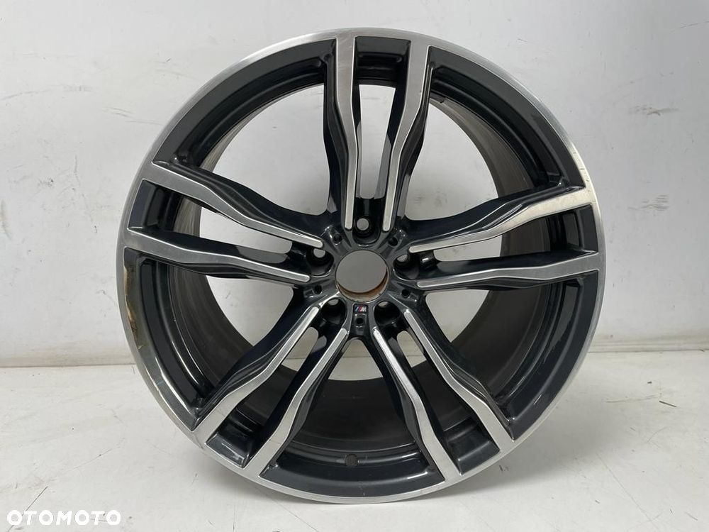 BMW X5 F85 X6 F86 M-POWER FELGA ALUMINOWA TYŁ 21 5X120X74 11,5JX21 ET38 2284653 ORBITGREY