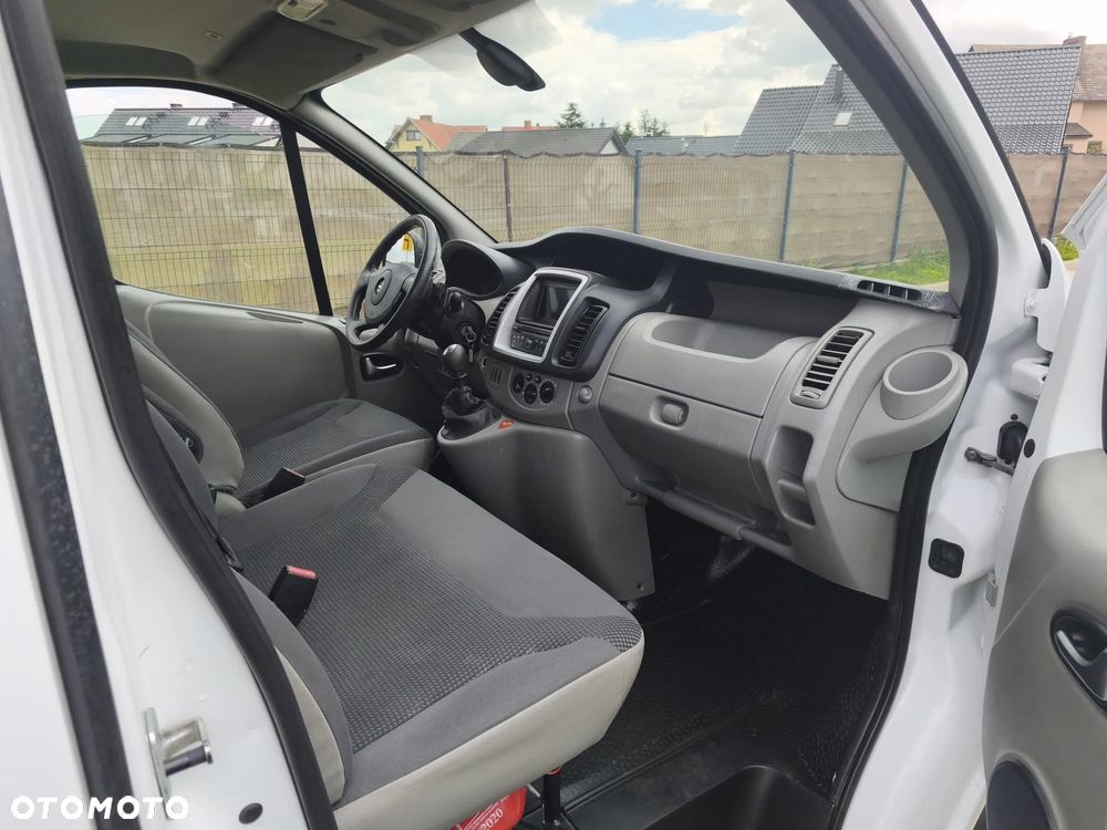 Opel Vivaro 2014R L2H1 2.0CDTi Klima Navi Tempomat Czujniki Hak Skrzydełka 115KM 6 Biegów Trafic - 5