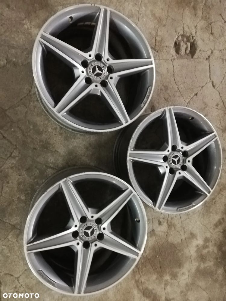 FELGA MERCEDES C C-KLASA W205 A205 AMG 8,5x18 ET49 5x112 A2054011200  A2054011100 7.5Jx18H2 ET44 - 1
