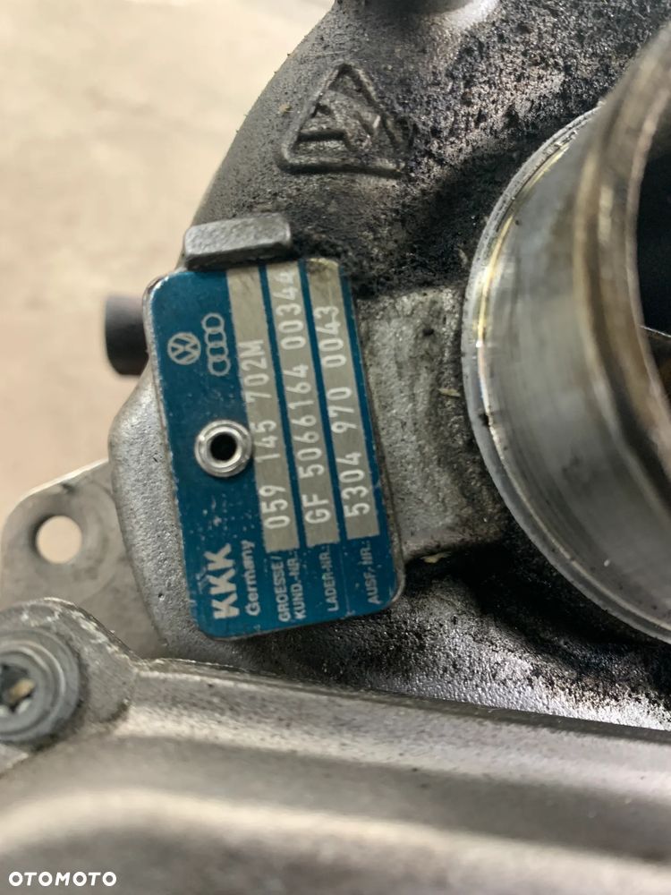 turbina turbosprężarka 059147725 059145702M A6 C6 3.0 TDI BMK do naprawy - 5