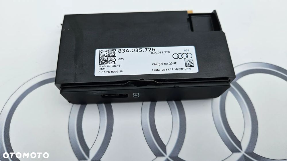 Audi SQ3 II 83A Q3 II 83A Gniazd Port USB 83A035726 - 3