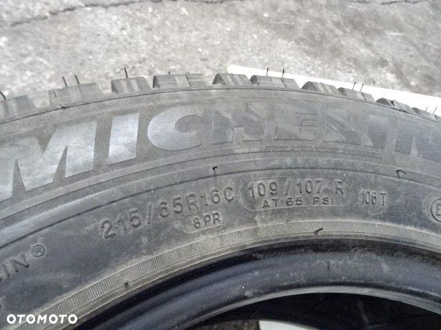 OPONY 215/65/16C 4szt MICHELIN 9mm (22407) - 3