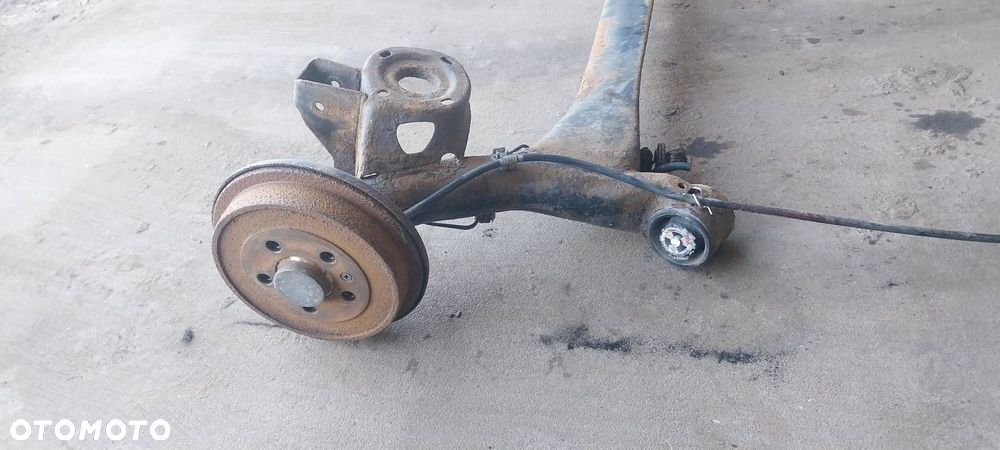 BELKA OŚ ZAWIESZENIA TYŁ BĘBNY BEZ ABS HAMULCE SKODA FABIA I HB 5D - 3