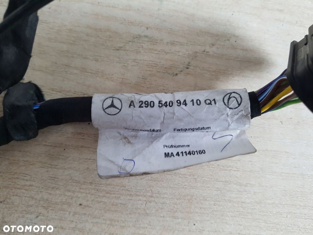 mercedes gt w290 instalacja wiązka a2905409410 - 3