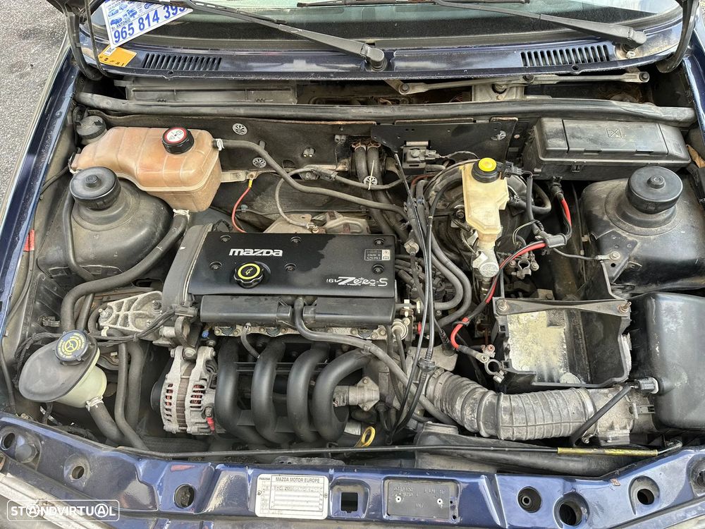 Mazda 121 1.25 75 cv 1996 - 2003 Ref Motor 1E06(DHA) para peças - 2