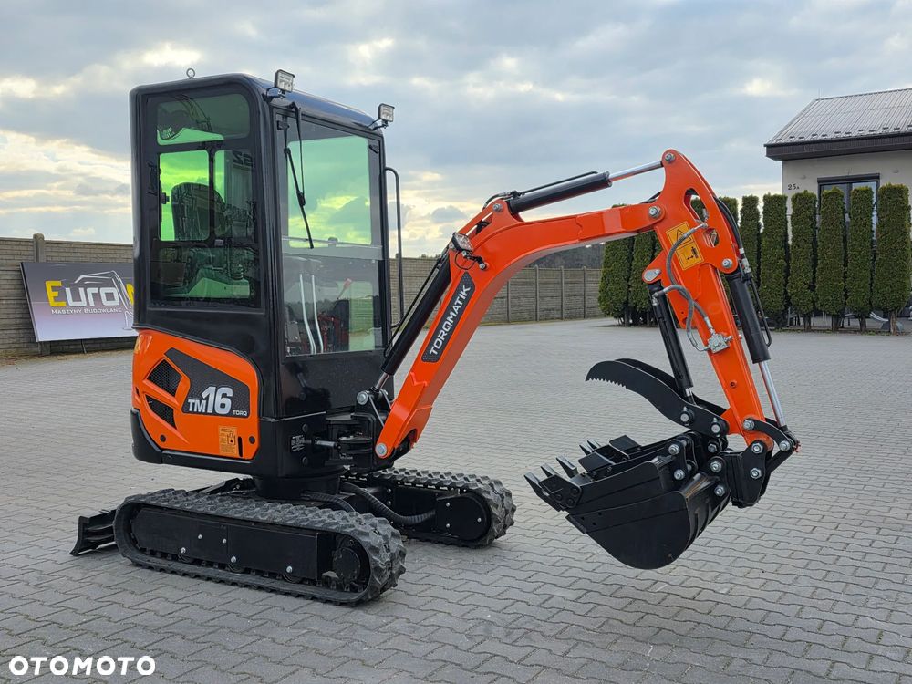 Inny NOWA minikoparka TORQMATIK TM 16, SILNIK KUBOTA - 7