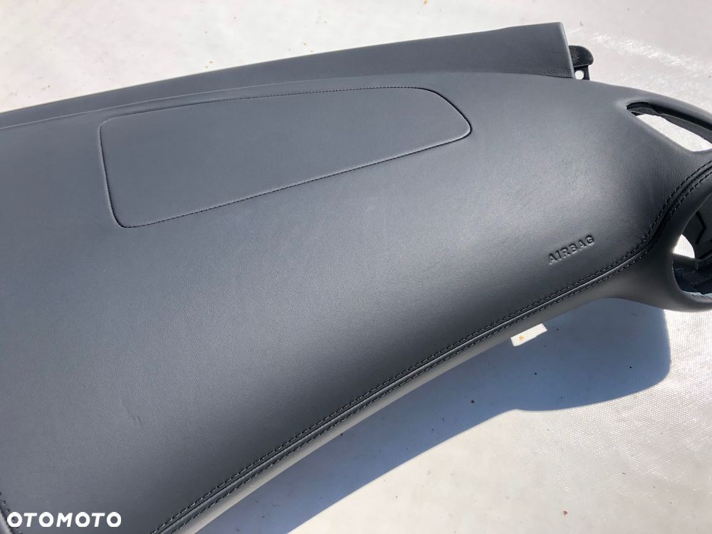 MERCEDES AMG-GT W190 DESKA KONSOLA KOKPIT PULPIT PÓŁKA PARAPET PODUSZKI AIRBAG PASY PAS SKÓRA okazja - 7