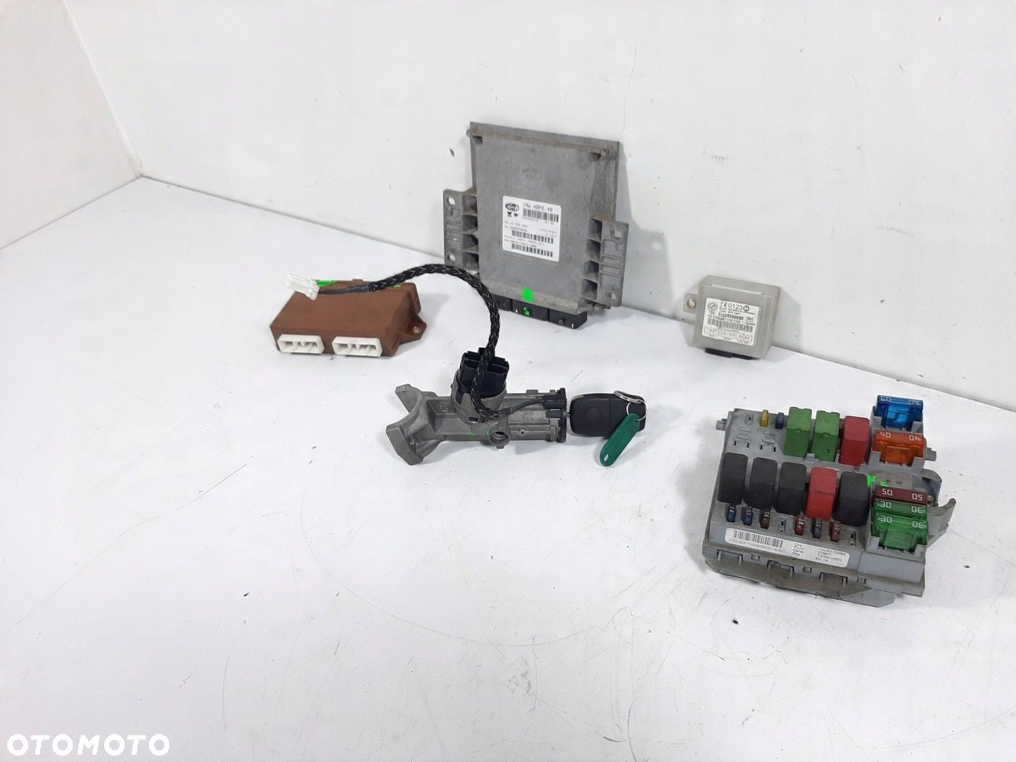FIAT DUCATO COMBINATO II LIFT 2.0 02R STEROWNIK SILNIKA ZESTAW 9645278280 - 2