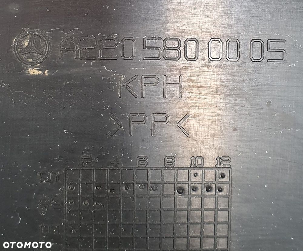 WKŁAD KOŁA ZAPASOWEGO NA NARZĘDZIA MERCEDES W220 - 3