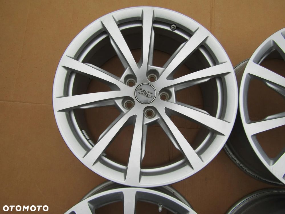 4x JAK NOWE Felgi Aluminiowe 18 Audi A4 B6 B7 B8 A5 8T A6 C6 C7 C8 A7 A8 Q3 Q5 Q7 SEAT SKODA VW BMW 8 j 5x112 ET29 piasta 66,6 mm + czujniki TPMS / STAN IDEALNY - 8
