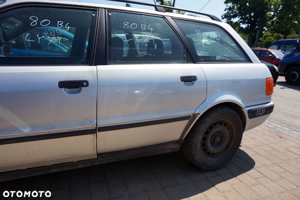 DRZWI TYLNE LEWE 80 B4 LY7T  AUDI 1991-1996 - 3