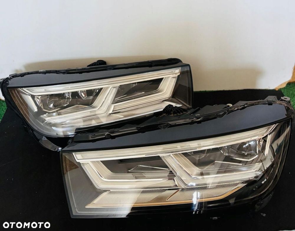 LAMPY PRZEDNIE REFLEKTORY AUDI Q5 80A FULL LED MATRIX EU IDEAŁ LEWA PRAWA - 1