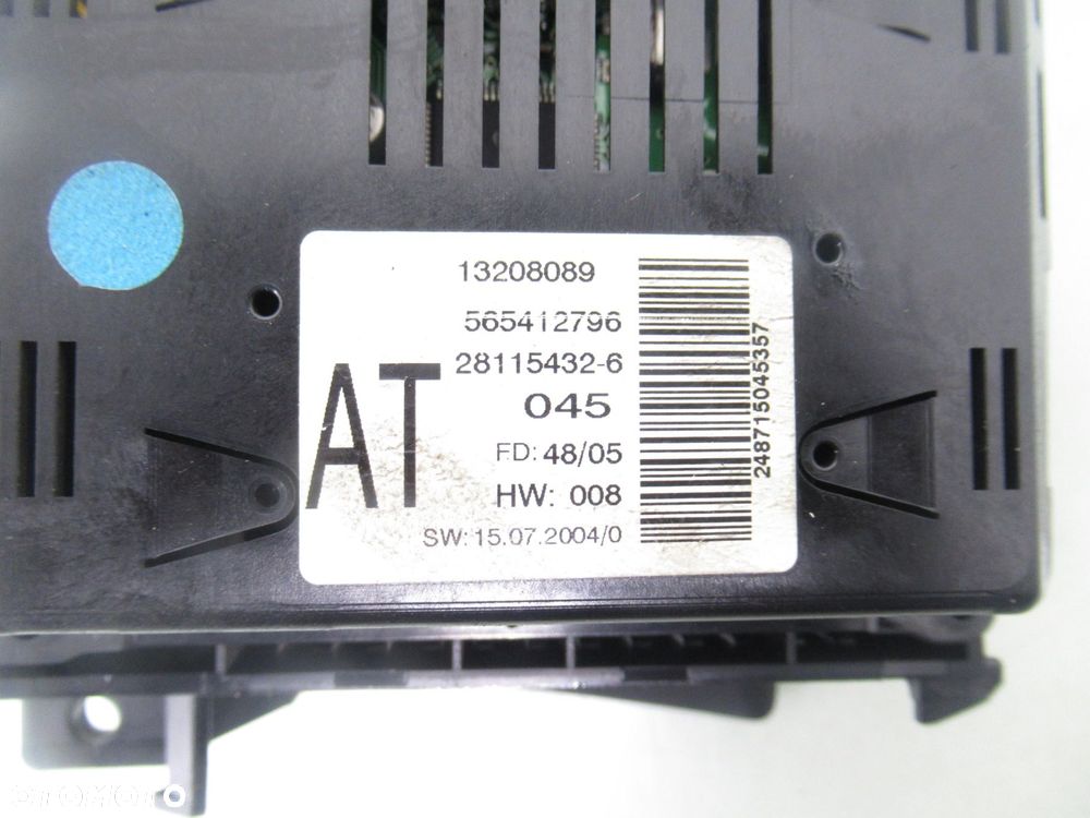 RADIO CD30 OPEL ASTRA III H GTC 453116246 565412796 13208089 - 3