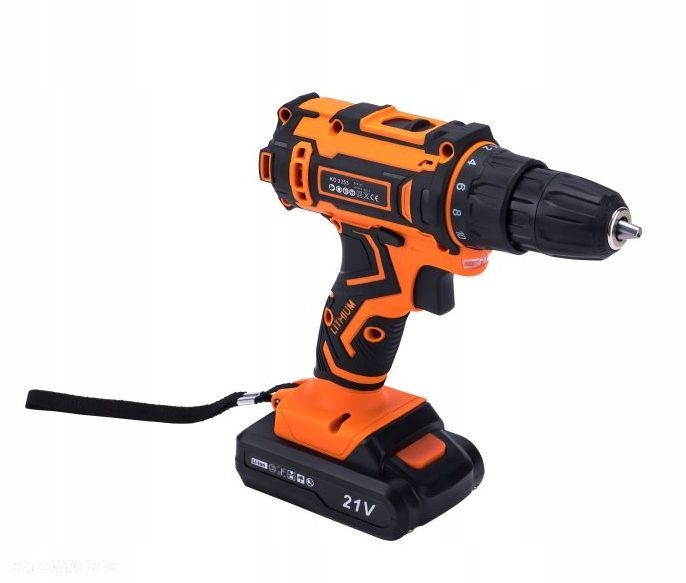 Zestaw wiertarko-wkrętarka 21V 2Ah  akcesoria KD3353 - 13