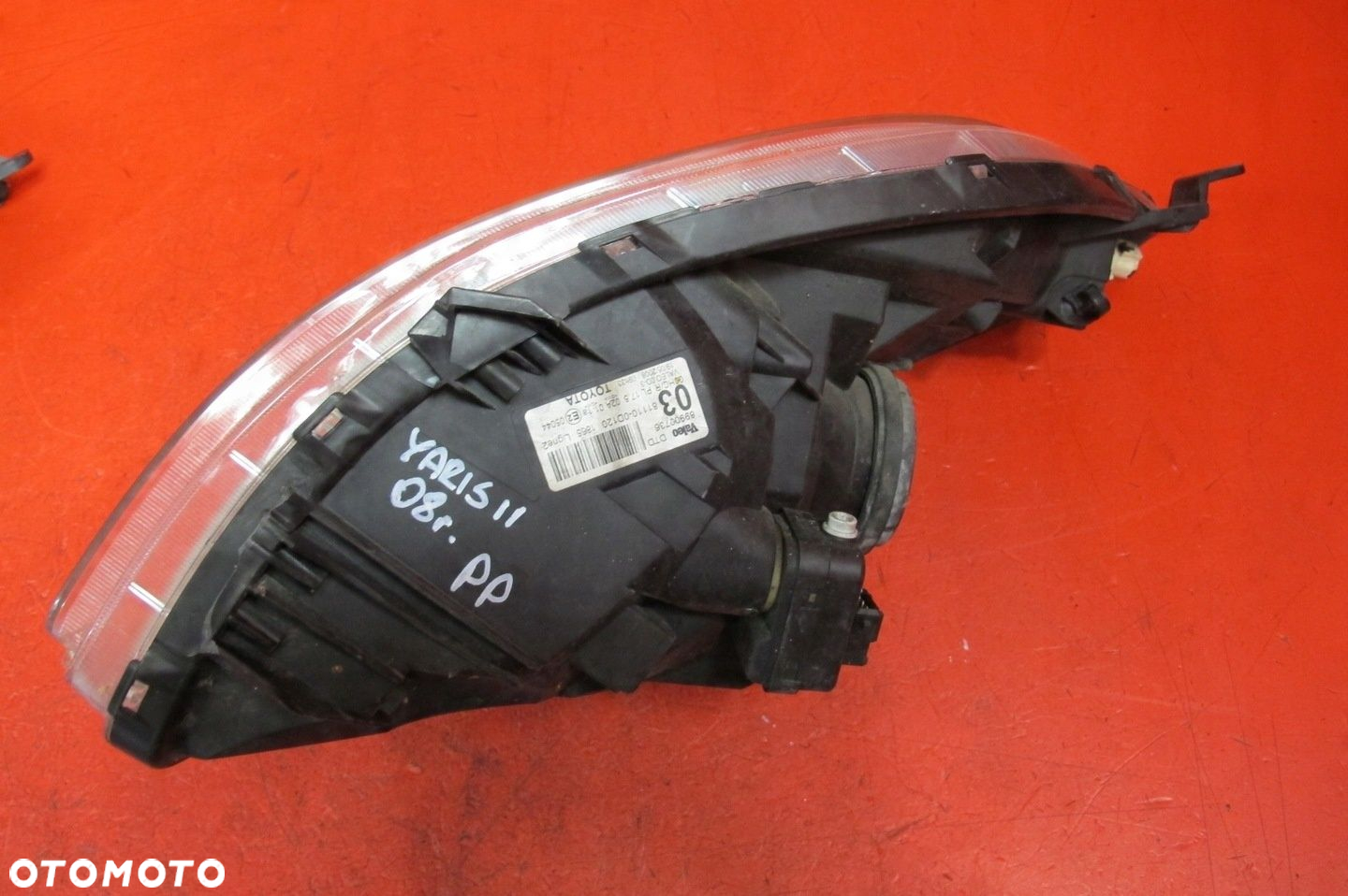 TOYOTA YARIS 2 II P9 05-09 LAMPA REFLEKTOR PRAWA PRZÓD PRZEDNIA 81110-0D120 - 6