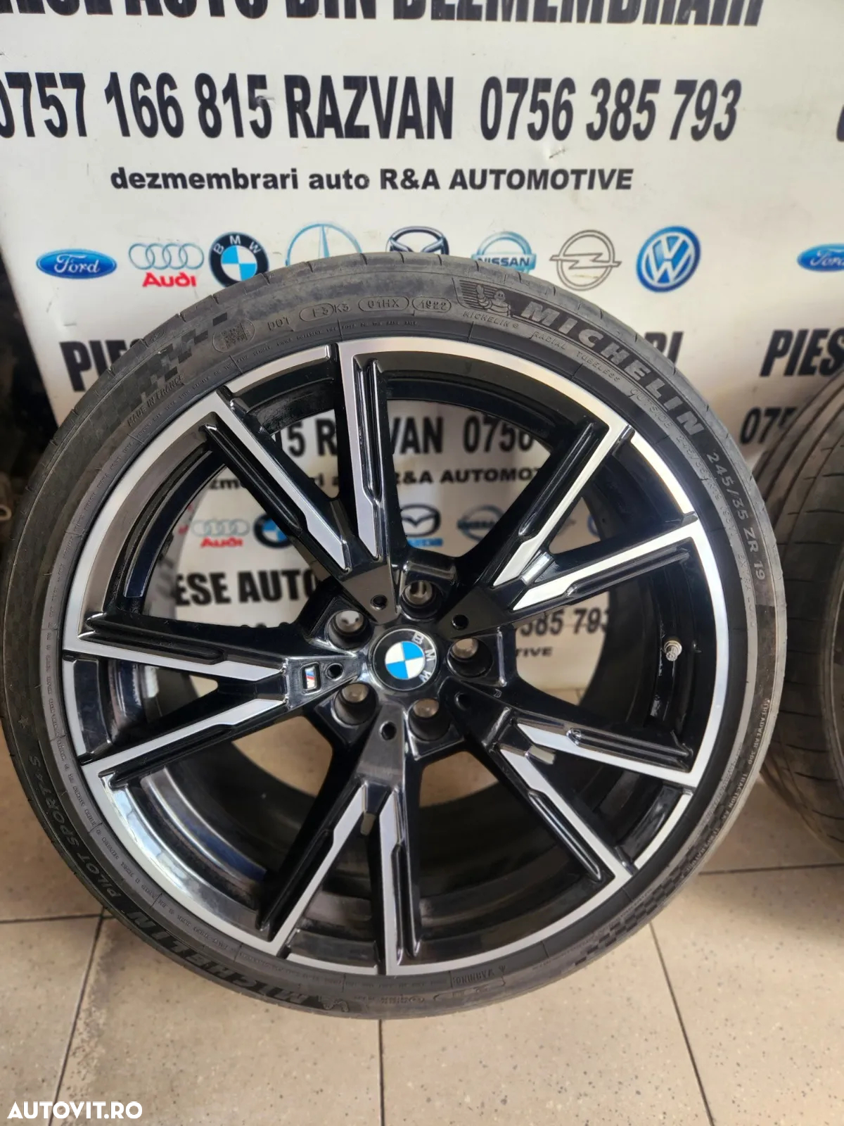 Set Jante Bmw R19 M Paket Originale 2 Dimensiuni 245/35ZR19 255/35ZR19 Style M893 G20 G21 G22 G23 G - 6