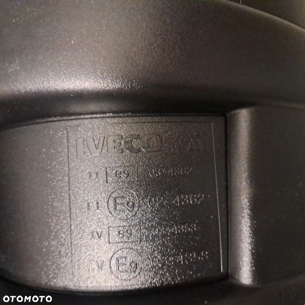 Lusterko lewe krótkie Iveco Daily 06-13 nowe oryginał igła 7+2 piny - 4