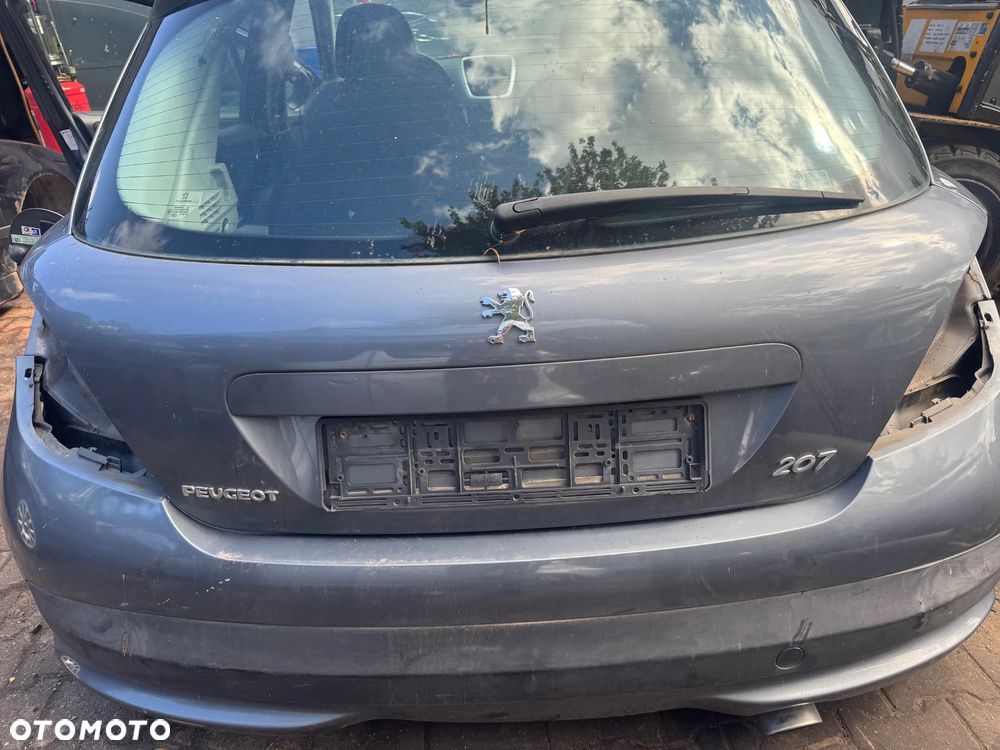 peugeot 207 klapa tył bagażnika - 2